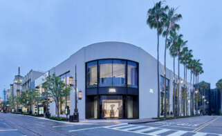Vista exterior del flagship de Zara en The Grove / Inditex
