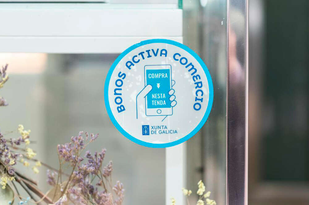 Cartel promocional de los Bonos Activa Comercio