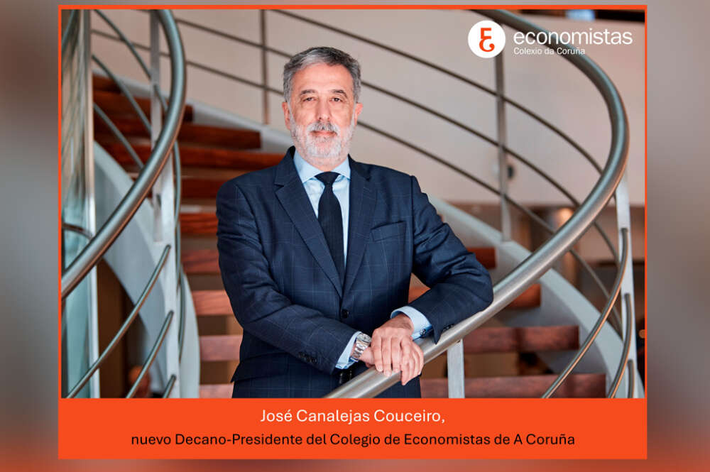 José Canalejas Couceiro nuevo decano del Colegio de Economistas de A Coruña