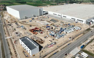 Centro logístico desarrollado por Montepino para Inditex en Malpica (Zaragoza) / Montepino