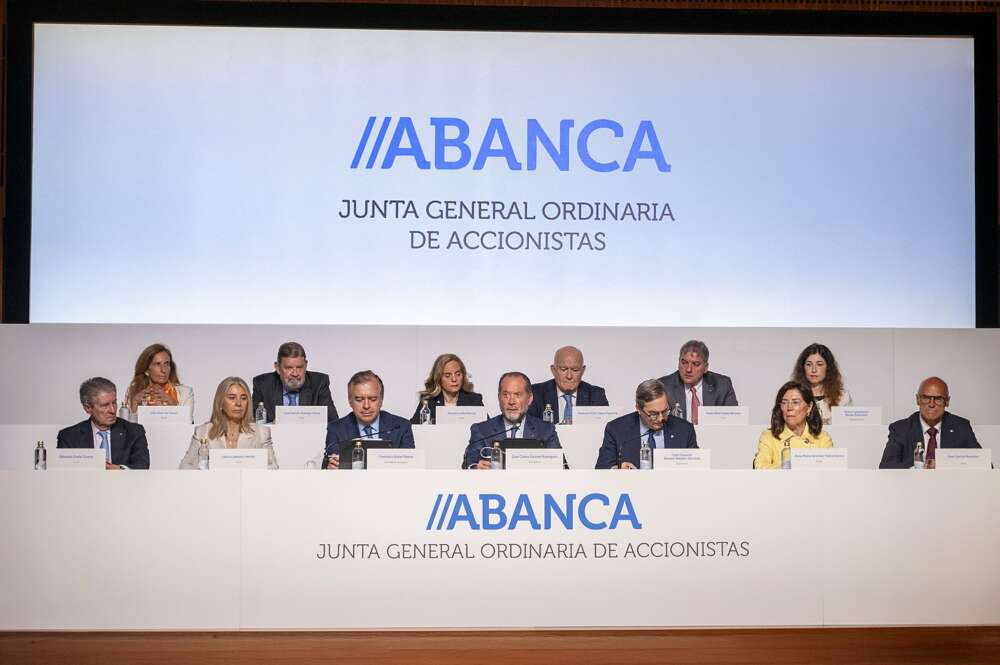 Junta General de Accionistas de Abanca, presidida por Juan Carlos Escotet / Abanca