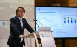 Miguel Corgos, conselleiro de Facenda, explica el calendario que se marca la Xunta para comenzar la elaboración del Presupuesto gallego para 2026