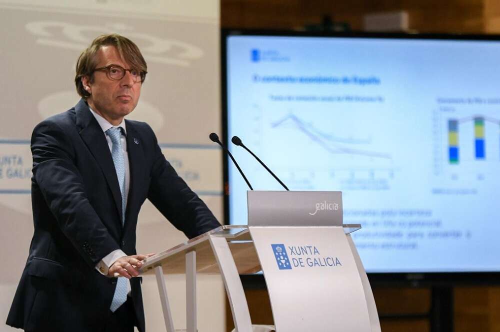 Miguel Corgos, conselleiro de Facenda, explica el calendario que se marca la Xunta para comenzar la elaboración del Presupuesto gallego para 2026