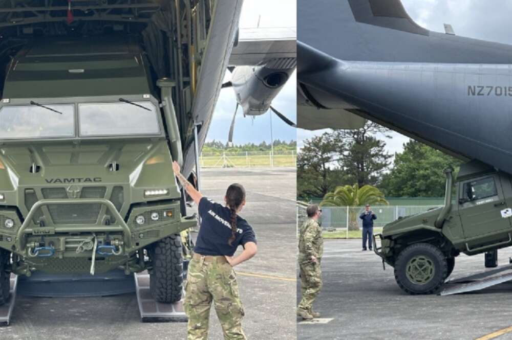 El Ministerio de Defensa de Nueva Zelanda recibe el prototipo del vehículo especial Vamtac, tras el contrato firmado por la gallega Urovesa para dotarlos de 60 vehículos especiales