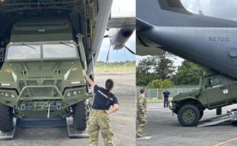 El Ministerio de Defensa de Nueva Zelanda recibe el prototipo del vehículo especial Vamtac, tras el contrato firmado por la gallega Urovesa para dotarlos de 60 vehículos especiales