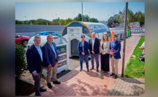 Presentación de un proyecto de recogida piloto de recogida de residuos en San Miguel