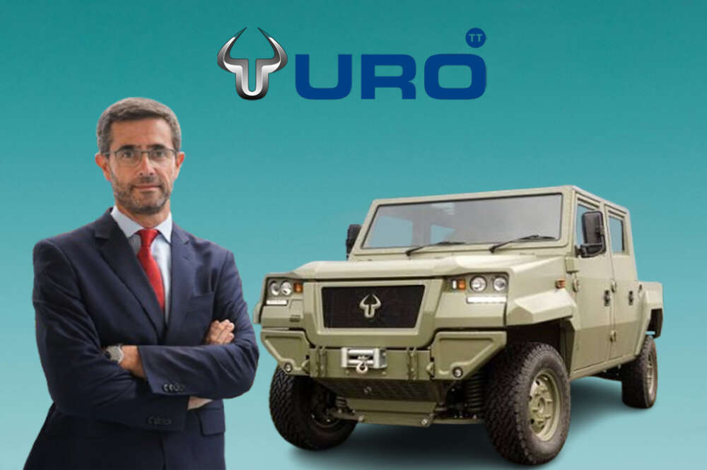 Justo Sierra, CEO y presidente de Urovesa, explica que el Vamtac, el vehículo especial que fabrica su empresa, concentra cerca del 70% de la cifra de negocio de la compañía.