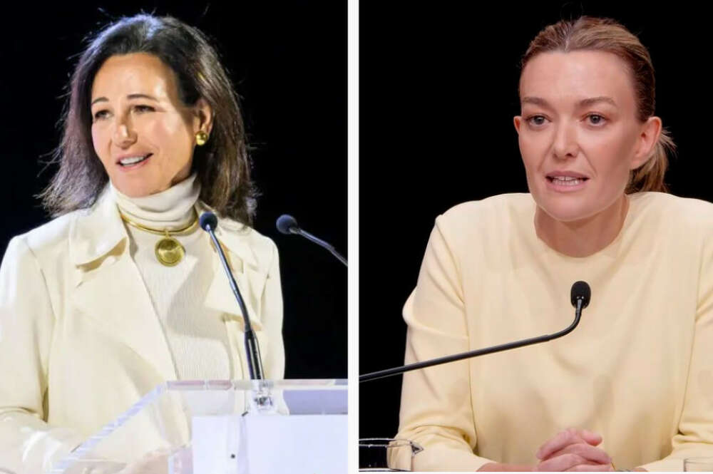 Ana Botín y Marta Ortega, presidentas de Banco Santander e Inditex
