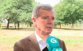 El presidente de la Xunta, Alfonso Rueda