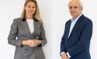 Joan Gelonch, CEO de Grupo EIDF, y la directora corporativa María José Herbón