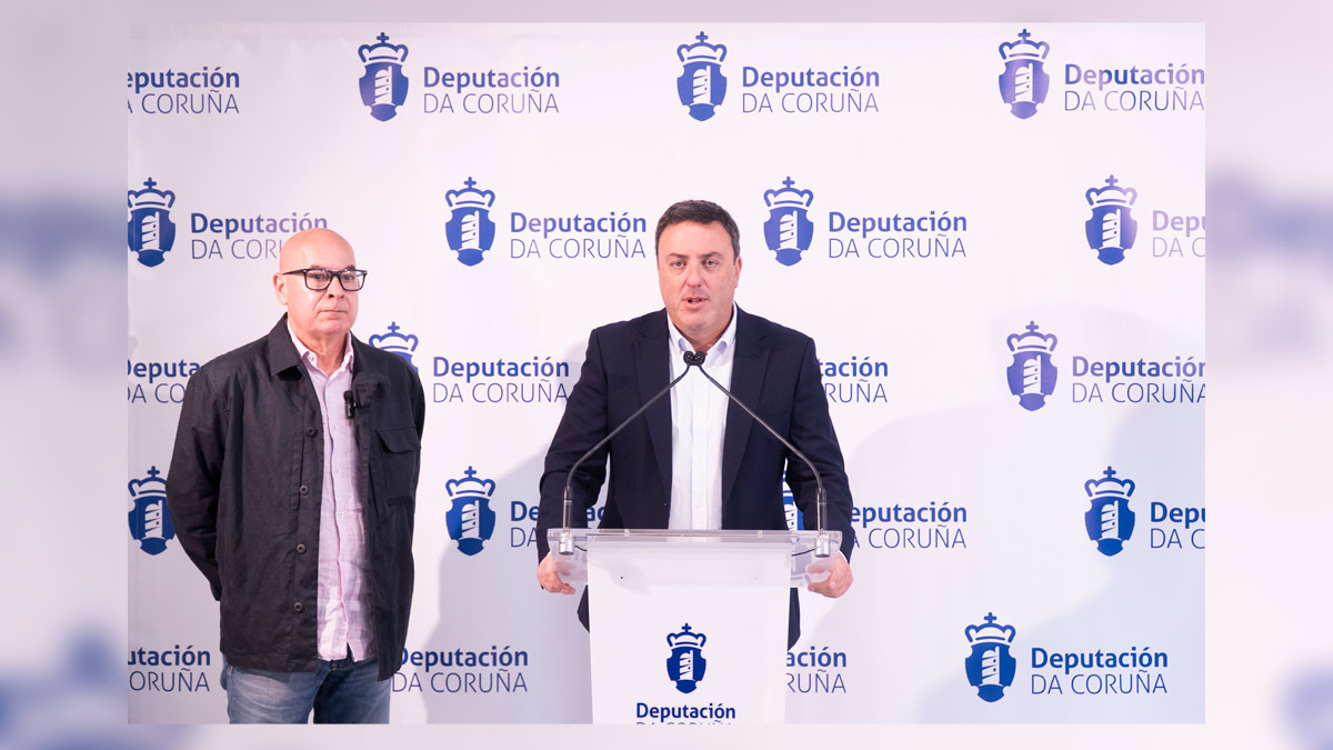 Xosé Regueira y Valentín González Formoso