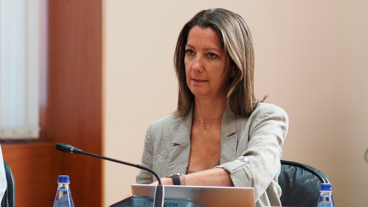 La viceportavoz segunda del Grupo Socialista, Lara Méndez