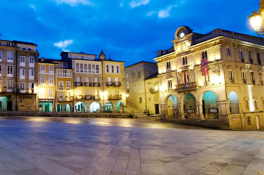 Plaza mayor de Ourense