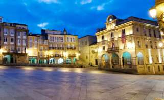 Plaza mayor de Ourense