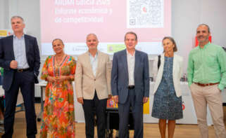 Santiago Lago, Carmela Silva, David Regades, Abel Caballero, Belén Fernández-Feijóo, Miguel Rodríguez Méndez