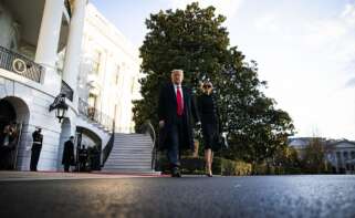 Imagen de archivo de Donald Trump y Melania Trump en la Casa Blanca en 2021 / Europa Press
