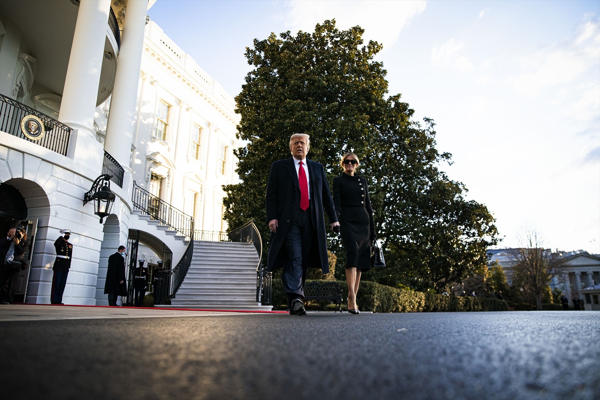 Imagen de archivo de Donald Trump y Melania Trump en la Casa Blanca en 2021 / Europa Press