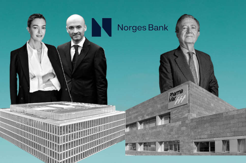 Marta Ortega, Óscar García Maceiras y José María Fernández de Sousa / Pablo Ares Heres