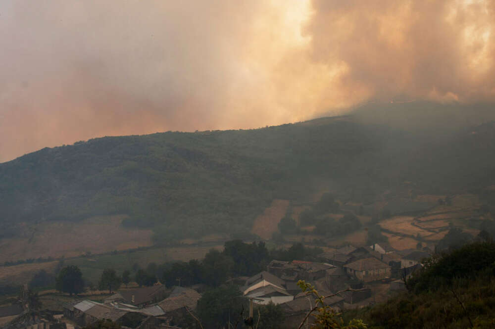 Aldea de Requeixo, a 11 de agosto de 2025, en Chandrexa de Queixa, Ourense, Galicia (España