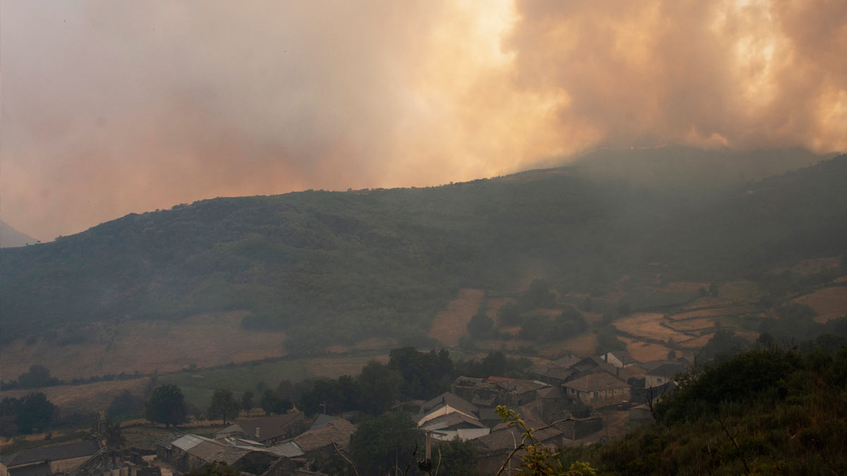 Aldea de Requeixo, a 11 de agosto de 2025, en Chandrexa de Queixa, Ourense, Galicia (España