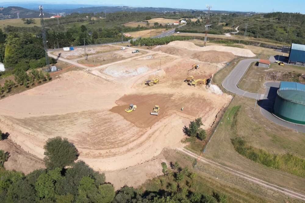 Iniciados los trabajos previos a la construcción de la futura planta de clasificación de residuos textiles en Cerceda / Xunta