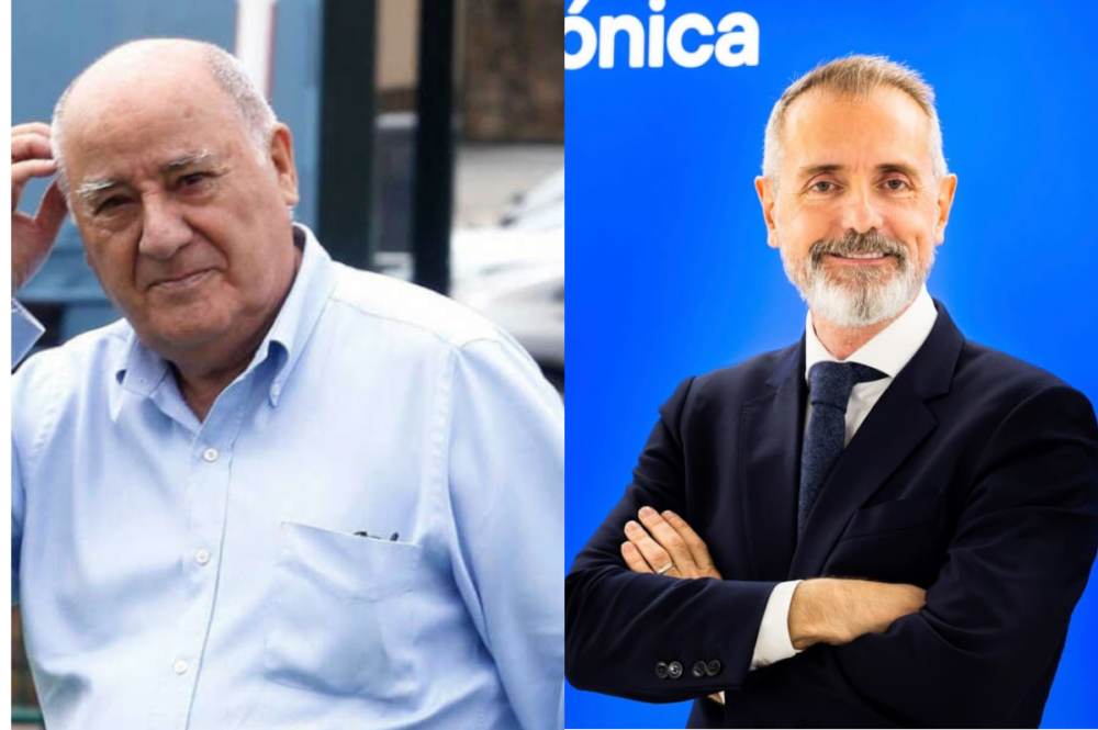 Amancio Ortega y Marc Murtra