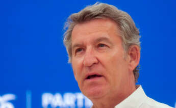 El presidente del Partido Popular, Alberto Núñez Feijóo