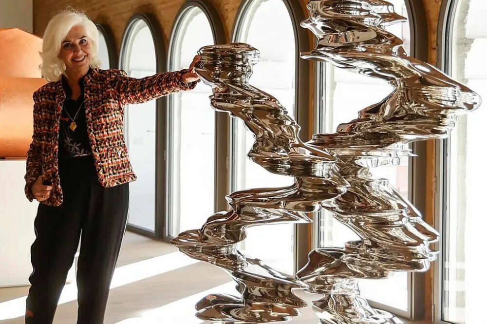 Hortensia Herrero, durante la inauguración del Centro de Arte Hortensia Herrero (CAHH) / Rober Solsona / Europa Press