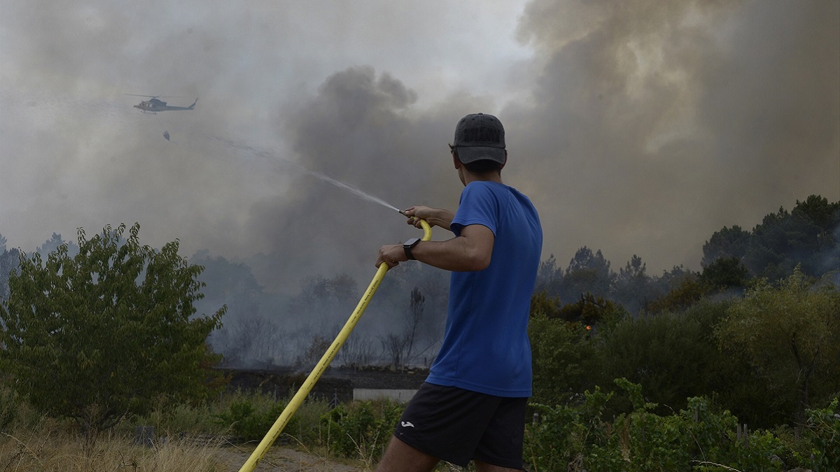 Activado el nivel 2 de emergencia a nivel provincial en Ourense por incendios que queman 4.300 hectáreas