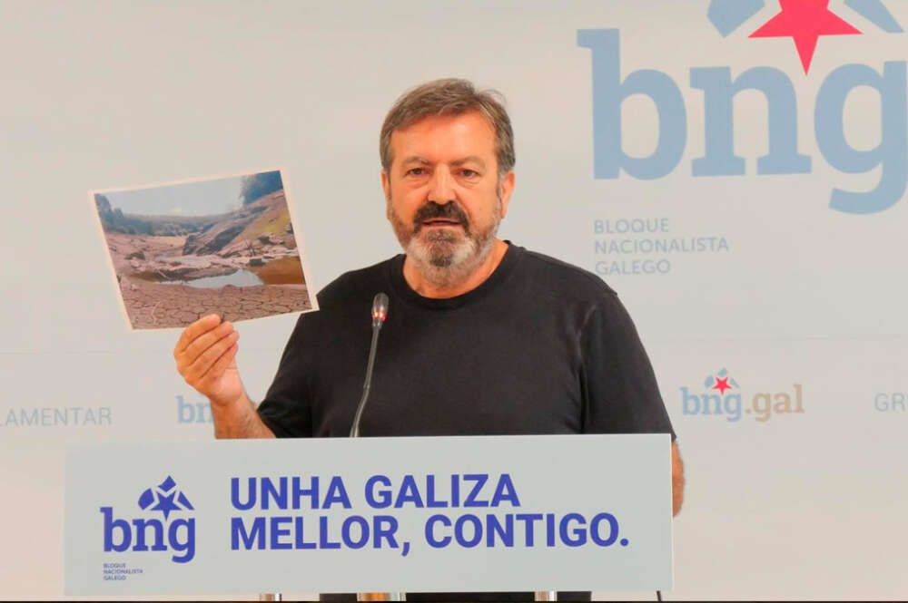 El viceportavoz del BNG en el Parlamento, Luís Bará