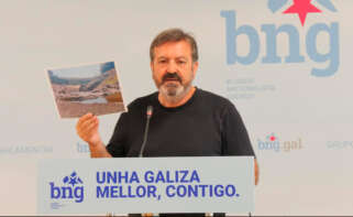 El viceportavoz del BNG en el Parlamento, Luís Bará