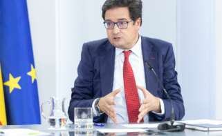 El ministro de Transformación Digital y Función Pública, Óscar López, durante una rueda de prensa tras el Consejo de Ministros, a 29 de julio de 2025, en Madrid (España). - Eduardo Parra