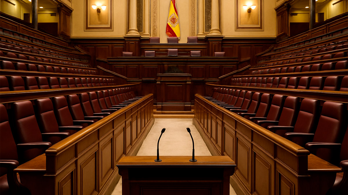 vista de un tribunal
