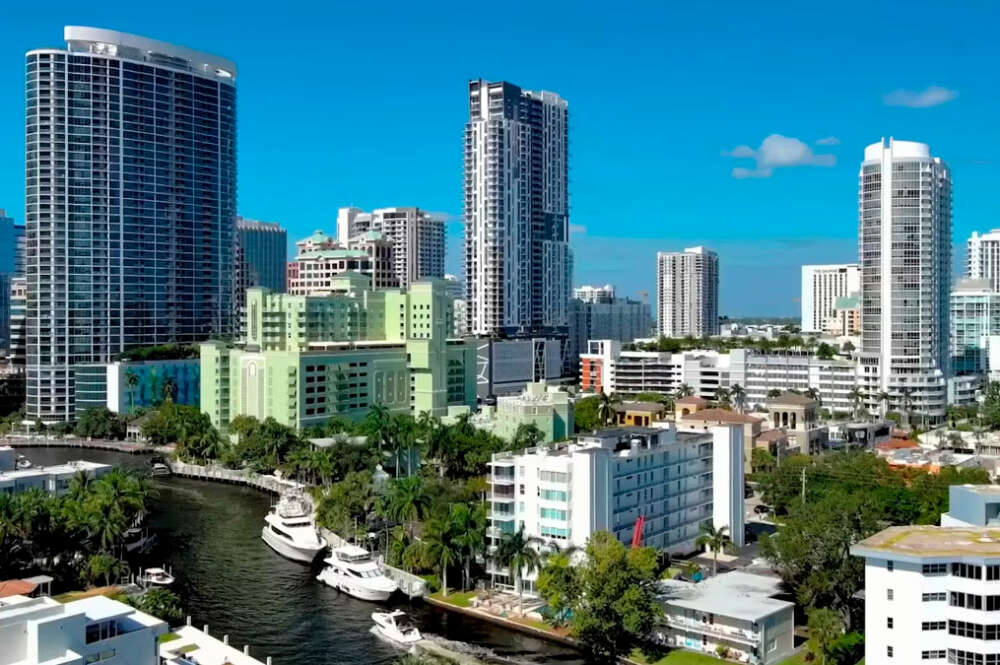Edificio Veneto Las Olas de Fort Lauderdale, en Florida, recientemente adquirido por Pontegadea