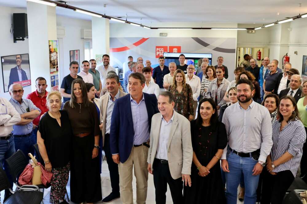 José Ramón Gómez Besteiro, durante la inauguración del nuevo curso político / PSdeG