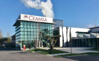 Vista exterior de la sede de Ceamsa en O Porriño / Páxinas Galegas