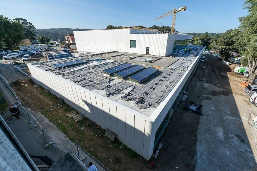 Vista exterior del Centro de Protonterapia de Galicia / Xunta
