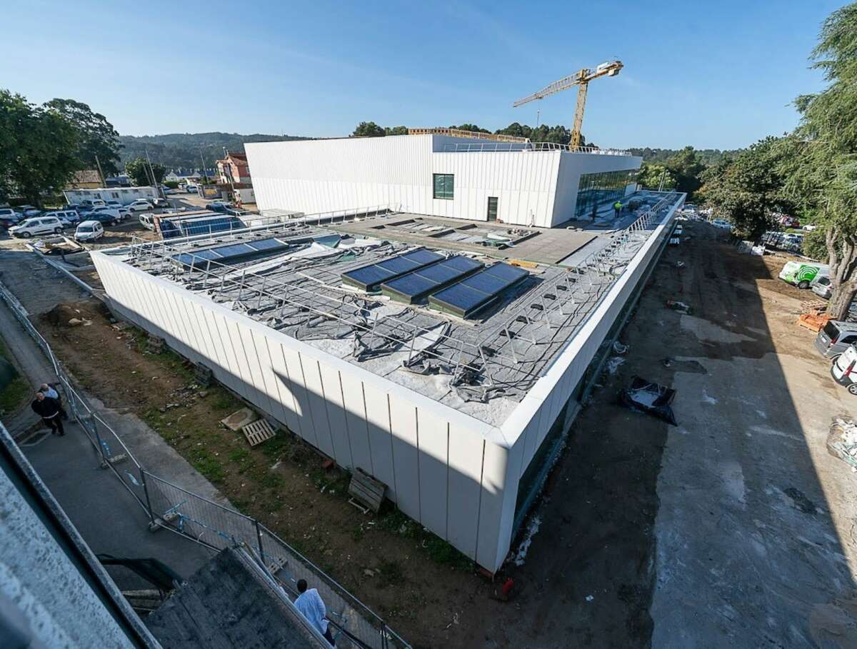Vista exterior del Centro de Protonterapia de Galicia / Xunta