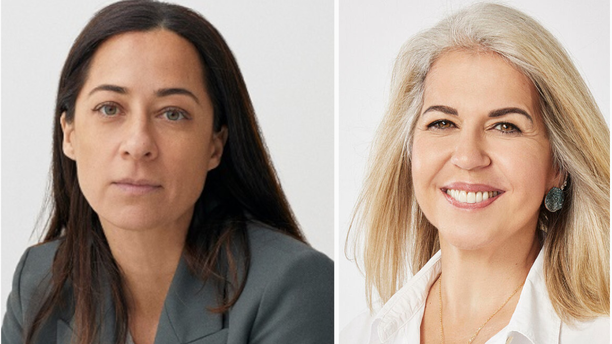 Susana Sánchez junto a Alba Tous