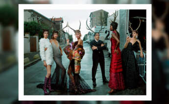 Ben Stiller, Jacquetta Wheeler, Ai Tominaga, Karolina Kurkova, Oluchi Onweagba - Annie Leibovitz