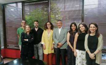 Inmaculada Rodríguez, directora de Unirisco, junto al equipo de Batea Oncology