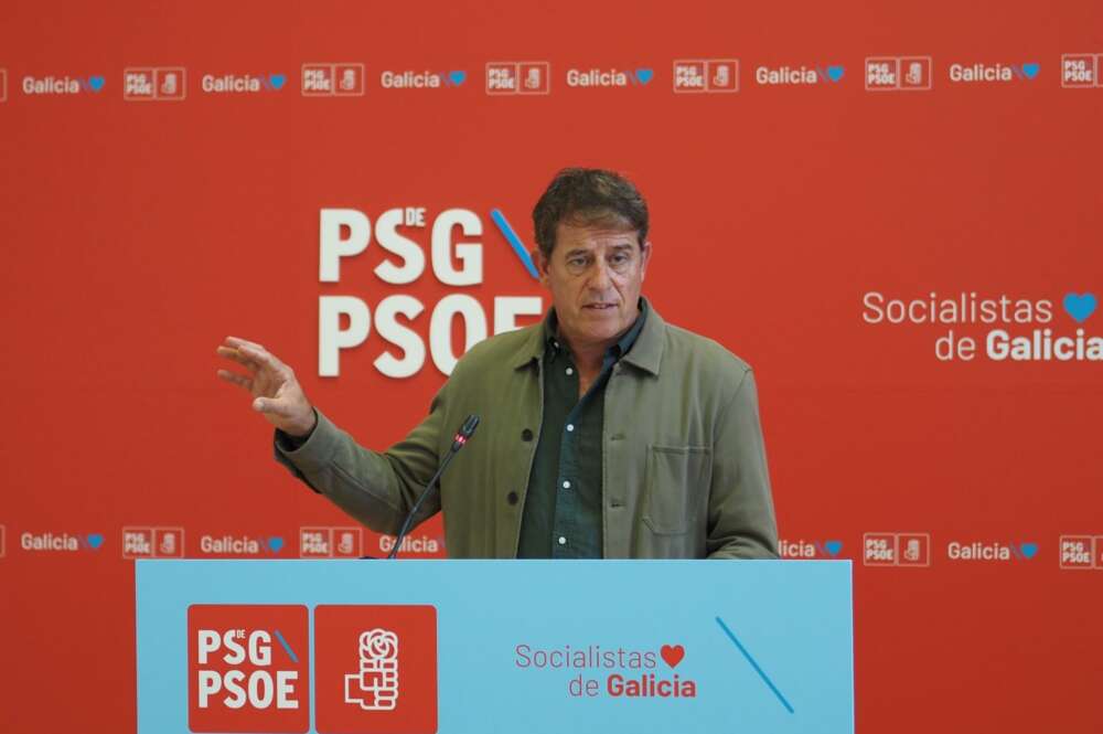 El secretario xeral del PSdeG, José Ramón Gómez Besteiro - PSDEG