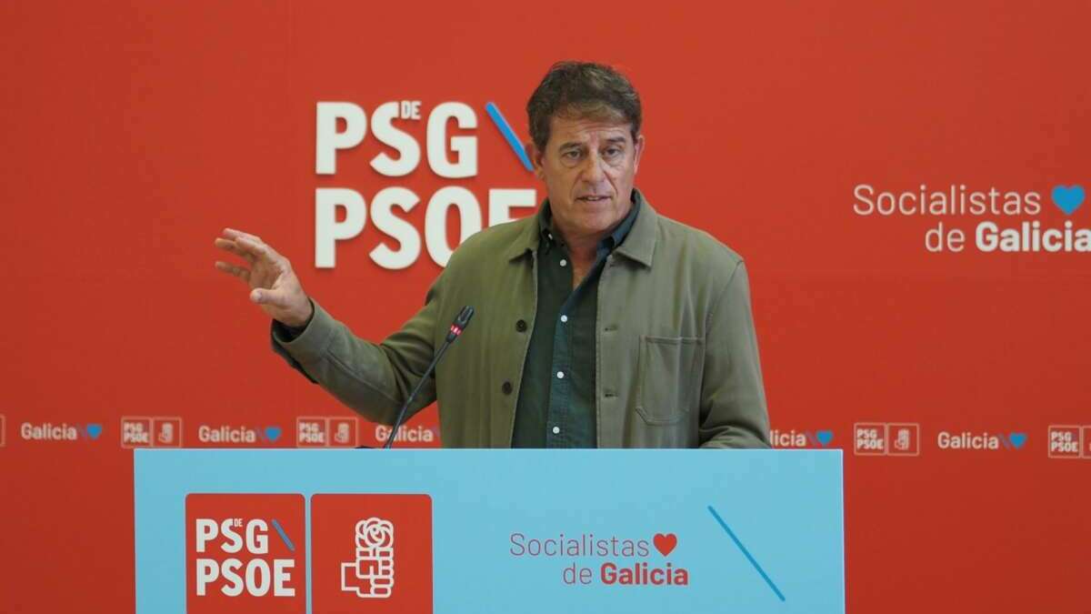 El secretario xeral del PSdeG, José Ramón Gómez Besteiro - PSDEG