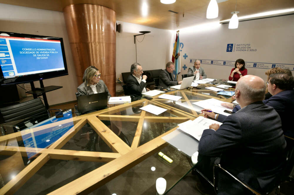 La conselleira María Martínez Allegue preside el consejo de administración de Vipugal / Xunta