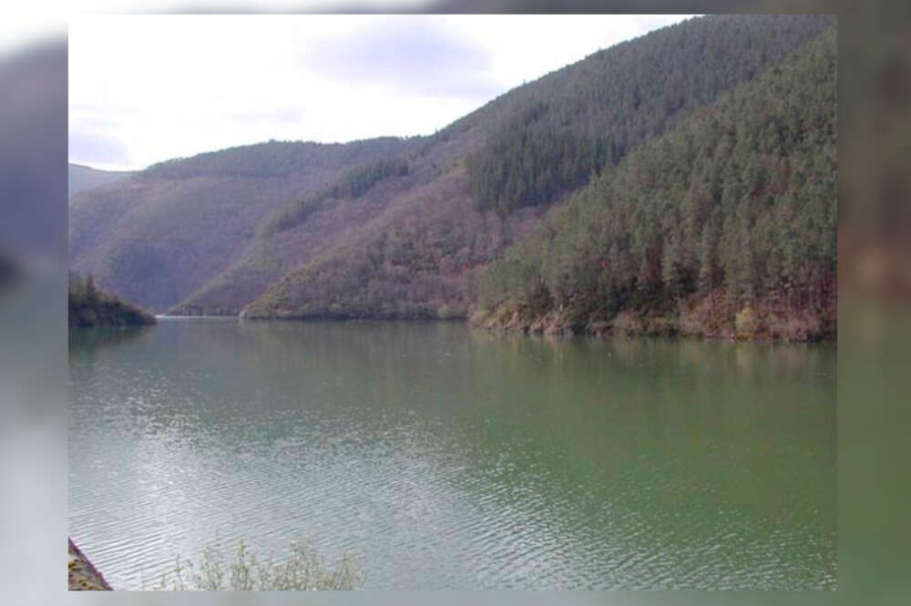 Vista general del embalse de Grandas de Salime.