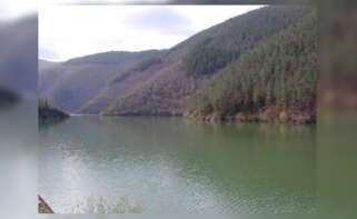 Vista general del embalse de Grandas de Salime.
