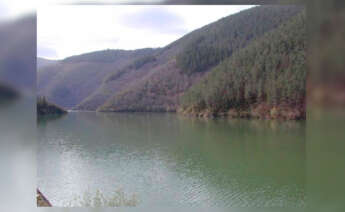 Vista general del embalse de Grandas de Salime.