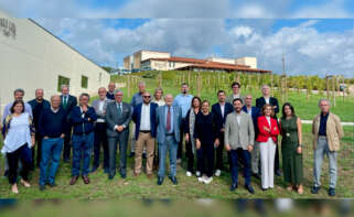 Foto de familia de la primera edición del Foro Rural Terras Gauda