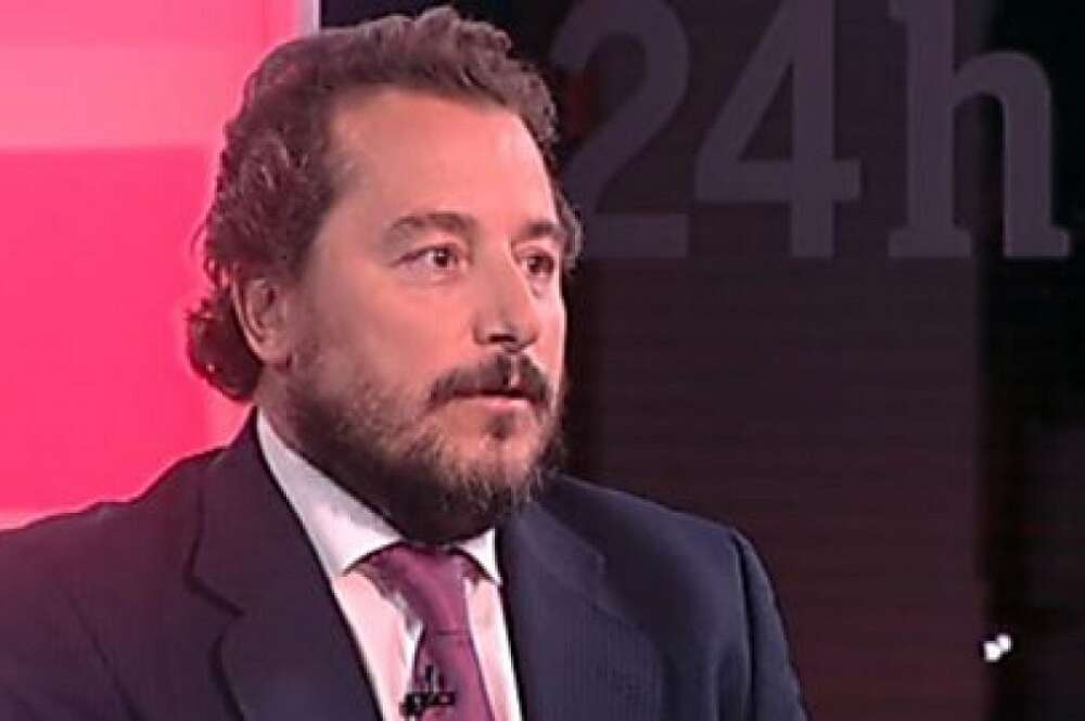 Jacinto Rey Laredo, presidente ejecutivo de Constructora San José, en una imagen de archivo de una entrevista en televisión