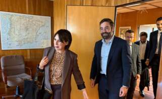 La conselleira de Economía e Industria, María Jesús Lorenzana, se reúne con el secretario de Estado de Energía, Joan Groizard, y con responsables de Red Eléctrica